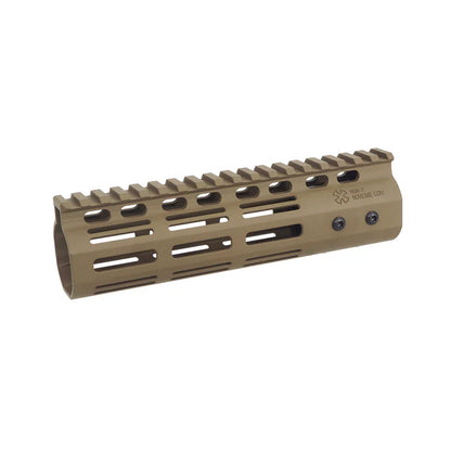 CYMA CGS Noveske NSR7 M-Lok レイルハンドガード AR/M4 GBB 用 (NOV-FS-0001)-フラット・ダークアース