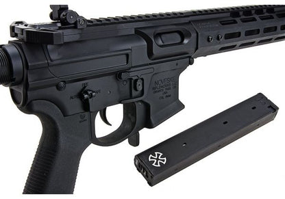 EMG NOVESKE 9 (9MM PCC) エアソフト AEG ライフル - ブラック (APS 製)