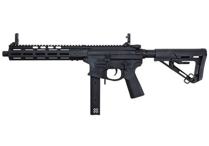 EMG NOVESKE 9 (9MM PCC) エアソフト AEG ライフル - ブラック (APS 製)