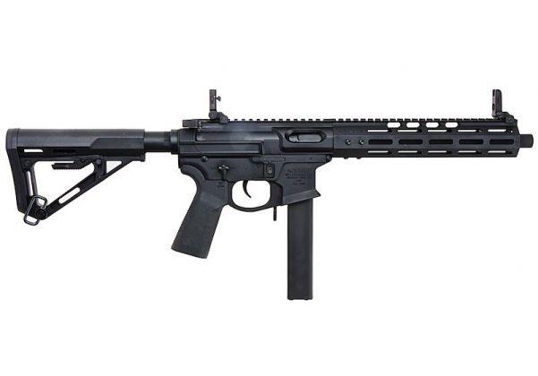 EMG NOVESKE 9 (9MM PCC) エアソフト AEG ライフル - ブラック (APS 製)