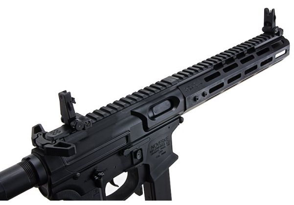 EMG NOVESKE 9 (9MM PCC) エアソフト AEG ライフル - ブラック (APS 製)