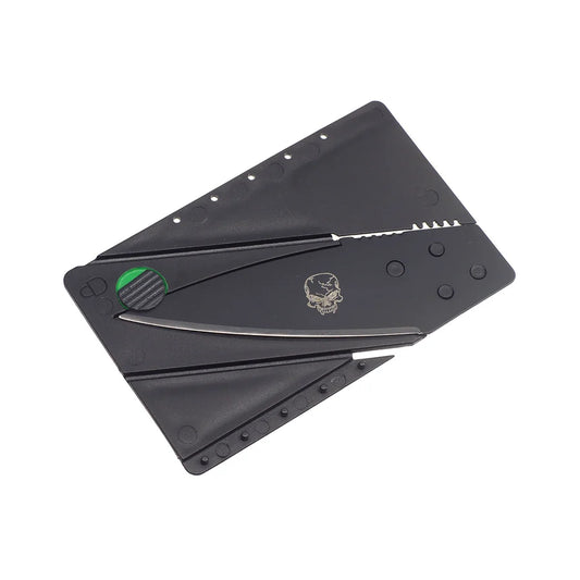 Necromancer ポータブル クレジットカード型折りたたみナイフ (TL-0004)-AIRSOFT GOGO エアガン・サバゲー用品通販