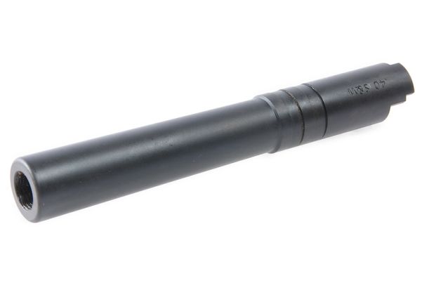 Airsoft Masterpiece HI-CAPA アウターバレル .40 S&W スチール ス赤フィックス - ブラック