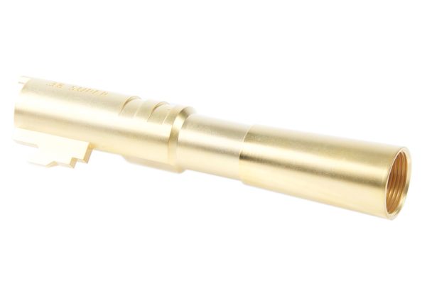 Airsoft Masterpiece HI-CAPA 4.3 アウターバレル .38 スーパーフィックス - 金(きん)