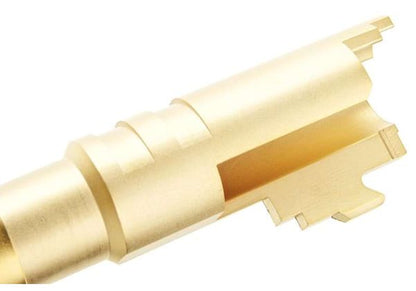 Airsoft Masterpiece アウターバレル .38 スーパーフィックス (Tokyo Marui HI-CAPA 5.1 GBB ピストル用コンペンセイター -GD)