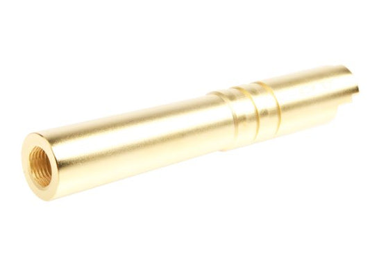 Airsoft Masterpiece HI-CAPA 4.3 アウターバレル .45 ACP ステンレススチール ス赤フィックス - 金(きん)