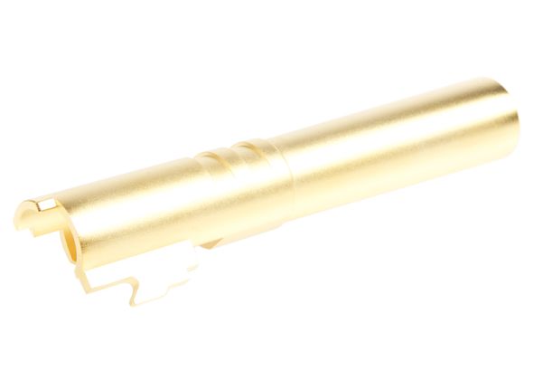 Airsoft Masterpiece HI-CAPA 4.3 アウターバレル .45 ACP ステンレススチール ス赤フィックス - 金(きん)