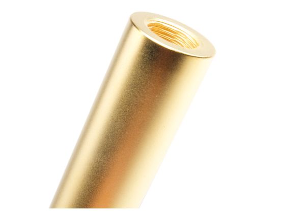 Airsoft Masterpiece HI-CAPA 4.3 アウターバレル .45 ACP ステンレススチール ス赤フィックス - 金(きん)