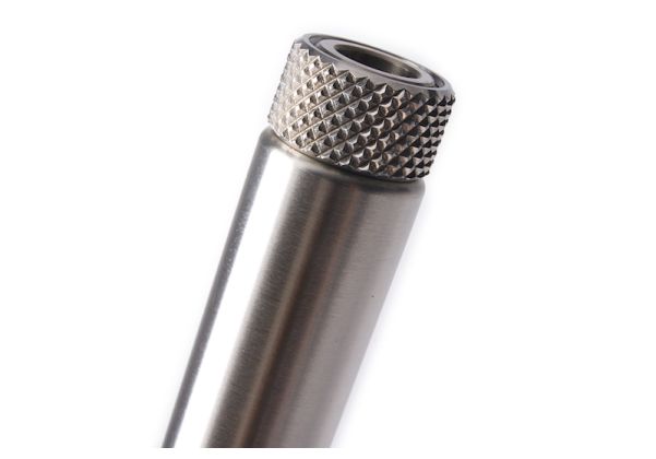 Airsoft Masterpiece HI-CAPAアウターバレル スチールフィックス ス赤付き - 銀(ぎん)