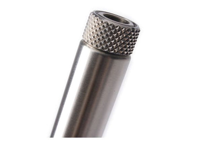 Airsoft Masterpiece HI-CAPAアウターバレル スチールフィックス ス赤付き - 銀(ぎん)