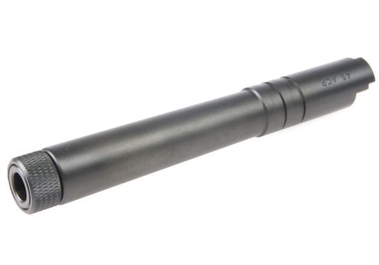 Airsoft Masterpiece HI-CAPAアウターバレル スチールフィックス ス赤付き - ブラック