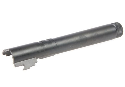 Airsoft Masterpiece HI-CAPAアウターバレル スチールフィックス ス赤付き - ブラック