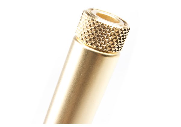 Airsoft Masterpiece HI-CAPAアウターバレル スチールフィックス ス赤付き 金(きん)