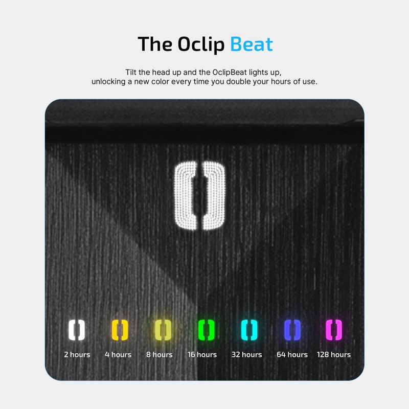 OLIGHT Oclip 2 ウルトラクリップ式懐中電灯 - ブラック