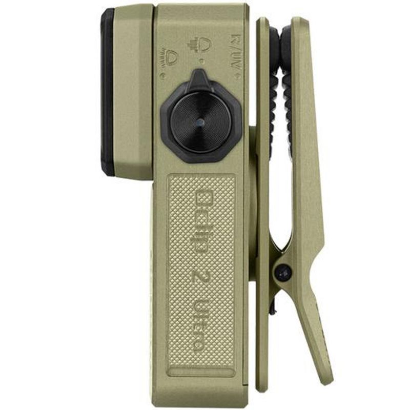 OLIGHT Oclip 2 ウルトラクリップ式懐中電灯 - オリーブグリーン