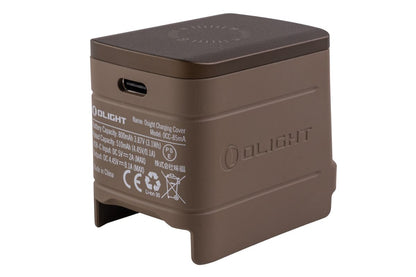 OLIGHT Osight 充電式リフレックスグリーンドットサイト（3MOA、マグネット式充電カバー付き） - FDE
