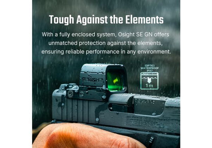 OLIGHT SE GN 密閉型マイクログリーンドットサイト - MRS グリーンドット