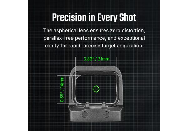 OLIGHT SE GN 密閉型マイクログリーンドットサイト - MRS グリーンドット