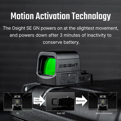 OLIGHT SE GN 密閉型マイクログリーンドットサイト - MRS グリーンドット