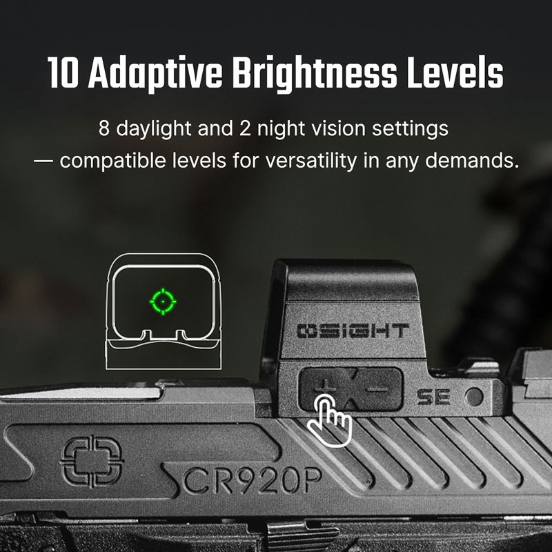 OLIGHT SE GN 密閉型マイクログリーンドットサイト - MRS グリーン