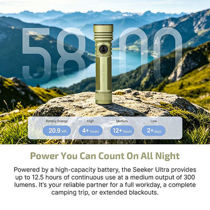 OLIGHT Seeker Ultra - オリーブグリーン
