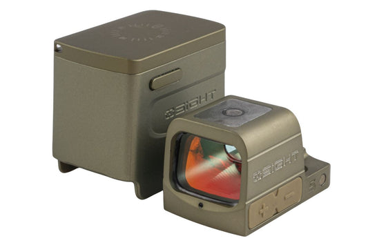 OLIGHT Osight S マルチレティクルリフレックスサイト（マグネット充電カバー付き）（2 MOAドット＆32 MOAサークル） - OD