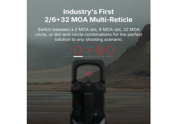 Olight XR 密閉型マルチレティクル赤ドットサイト