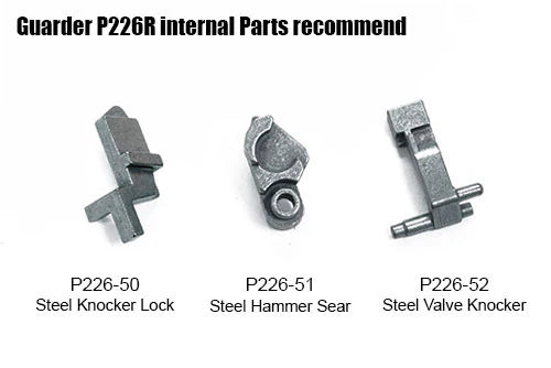 Guarder スチールハンマーシア マルイ P226 GBBピストル用 (P226-51)