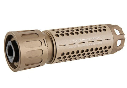 ACETECH プレデターMKIII トレーサーサプレッサーユニット (M14CCW) ブラスターMS内蔵 (フレイムエフェクト) - タン