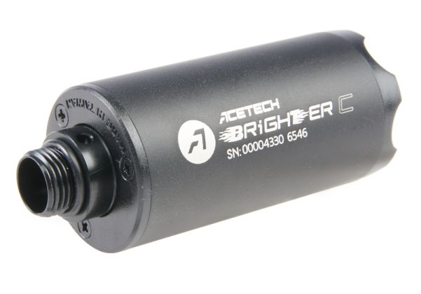 ACETECH ブライトナー C トレーサーユニット - ブラック (M14CCW)、M11 CW アダプターー付き - ブラック