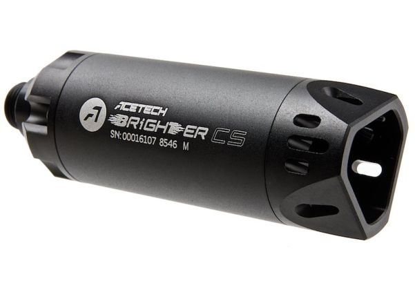 ACETECH ブライトナー CS トレーサーユニット - ブラック/ブラック (M14CCW)、M11 CW アダプターー付き