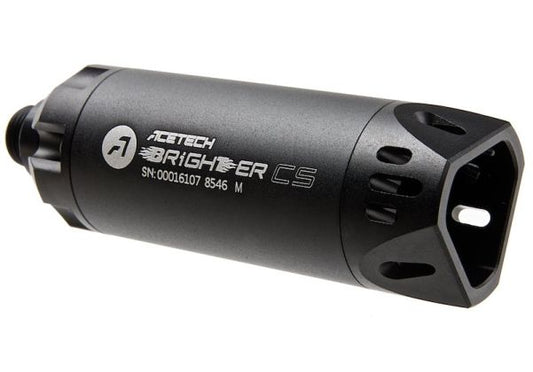 ACETECH ブライトナー CS トレーサーユニット - ブラック/ブラック (M14CCW)、M11 CW アダプターー付き