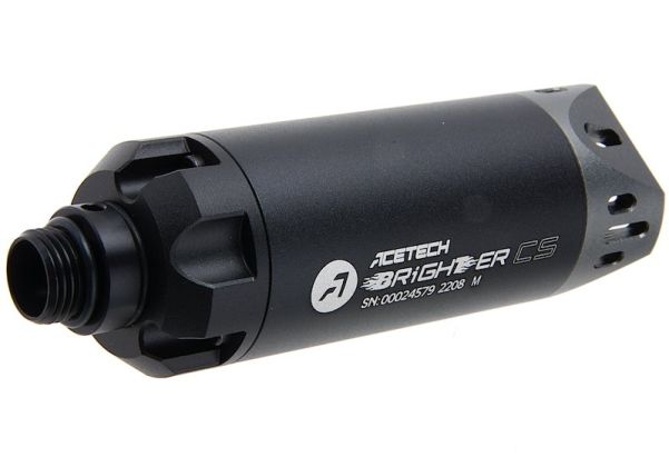 ACETECH ブライトナー CS トレーサーユニット - ブラック/グレー (M14CCW)、M11 CW アダプターー付き