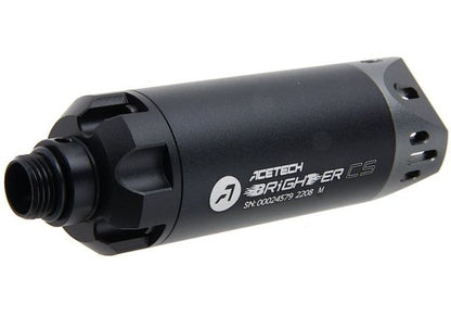 ACETECH ブライトナー CS トレーサーユニット - ブラック/グレー (M14CCW)、M11 CW アダプターー付き