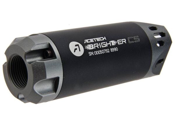 ACETECH ブライトナー CS トレーサーユニット - グレー/グレー (M14CCW)、M11 CW アダプターー付き