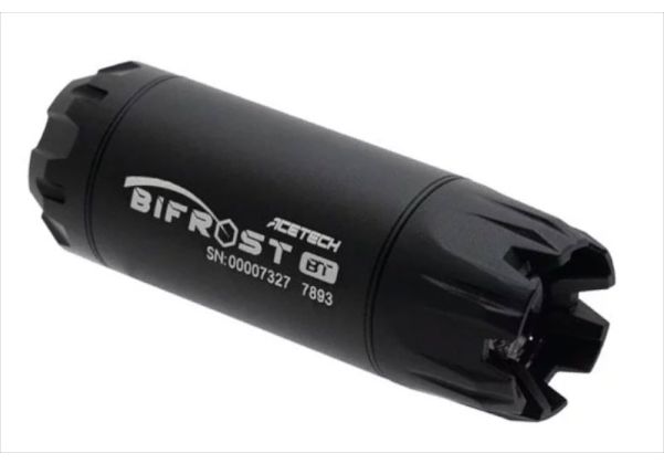 ACETECH Bifrost BTトレーサーユニット - ブラック (M14CCW) (グリーン&赤BB弾対応、Bluetooth機能)