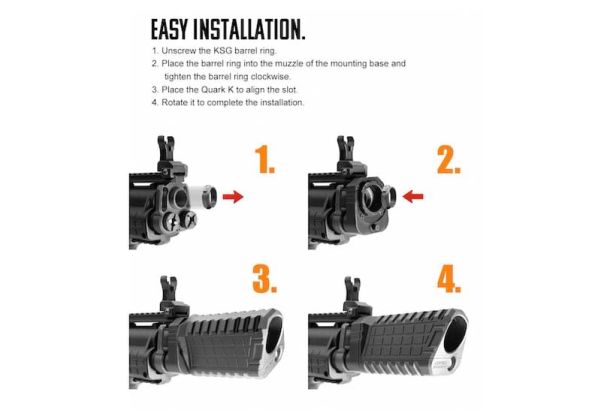 ACETECH KSG ショットガン クォーク K トレーサーユニット
