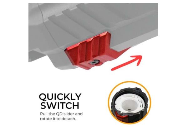 ACETECH Quark R Bifrost トレーサーユニット（870ショットガンシリーズ用） - ブラック