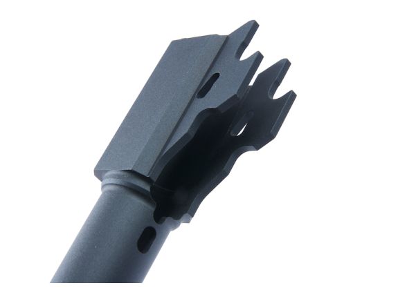 GK Tactical Tokyo Marui ハイキャパ 4.3 GBB エアソフトガン アウターバレル (トルネード、ステンレススチール) - 銀(ぎん) (Copy)