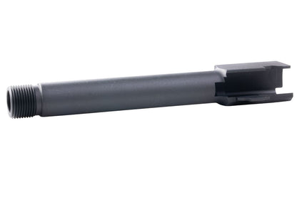 Pro Arms アウタース赤バレル VFC Glock 18C、東京マルイ G17 Gen 3/Gen 4用 (14mm CCW、CNCアルミニウム / アルミ) - BK