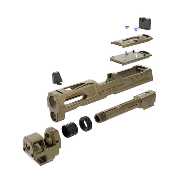 PTS Killer Innovations Velocity V1 コンバージョンキット (P320 M18 / X-Carry 用) (KI32049) - ダークアース