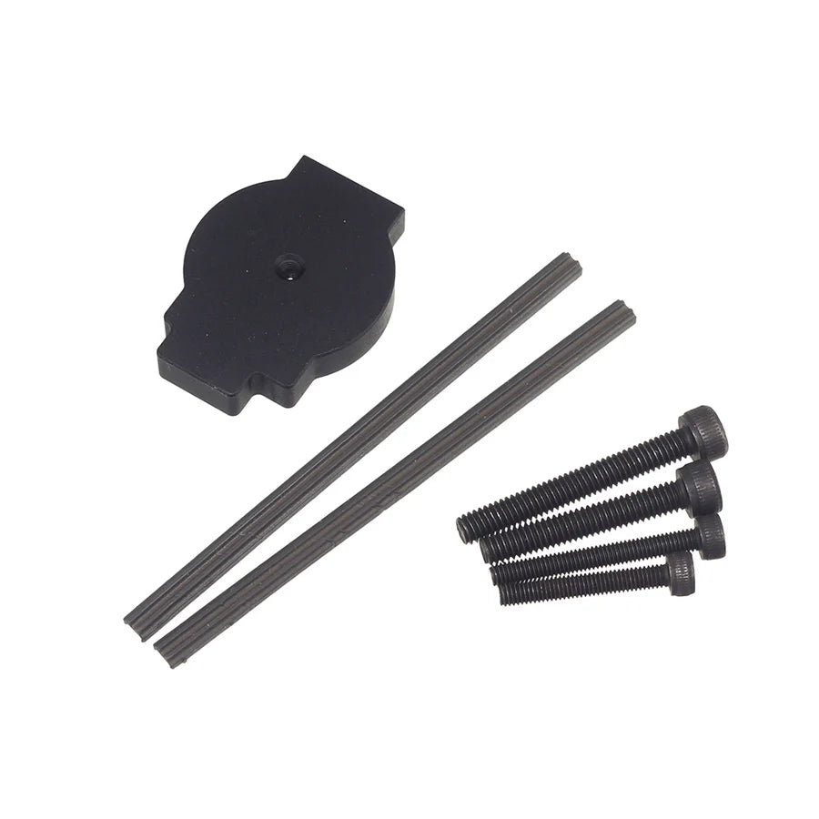 PTS Kinetic SAS SCAR エアソフト用アダプターーストックキット（KN00349）- ブラック