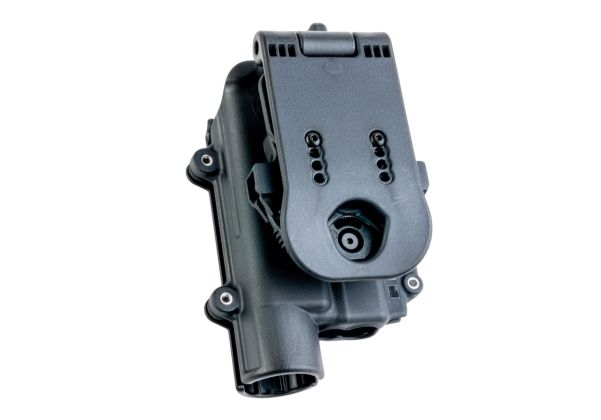Alien Gear ラピッドフォース レベル2 グロック用Holsters（左利き用、大型ライト） - マットブラック