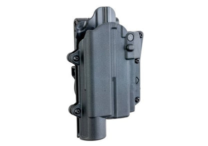 Alien Gear ラピッドフォース レベル2 グロック用Holsters（右手用、大型ライト） - マットブラック