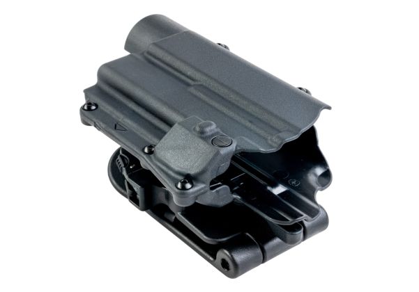 Alien Gear ラピッドフォース レベル2 グロック用Holsters（右手用、大型ライト） - マットブラック