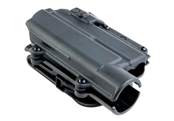 Alien Gear ラピッドフォース レベル2 グロック用Holsters（右手用、大型ライト） - マットブラック