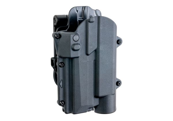 Alien Gear Rapid Force レベル2Holsters（SIG P320用、左利き用、大型ライト） - マットブラック