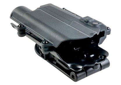 Alien Gear Rapid Force レベル2Holsters（SIG P320用、左利き用、大型ライト） - マットブラック