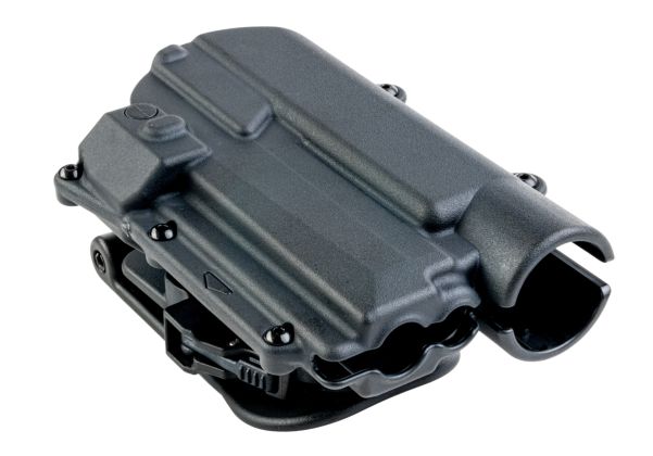 Alien Gear Rapid Force レベル2Holsters（SIG P320用、左利き用、大型ライト） - マットブラック