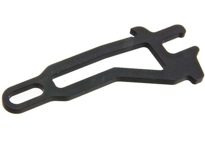 Revanchist Airsoft Tokyo Marui M4 MWS GBBR ウルトラライト / 軽量(けいりょう)ボルトストッププレート（ブラック）